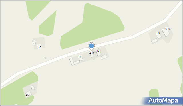 Ostaszewo, Ostaszewo, 49a, mapa Ostaszewo