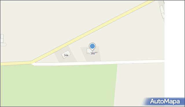 Ostaszewo, Ostaszewo, 34b, mapa Ostaszewo
