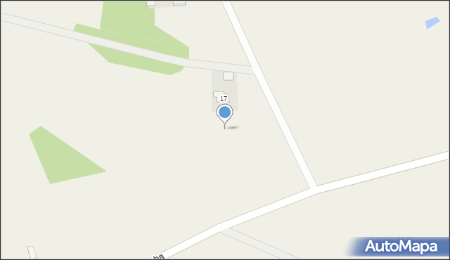 Ostatkowo, Ostatkowo, 17a, mapa Ostatkowo