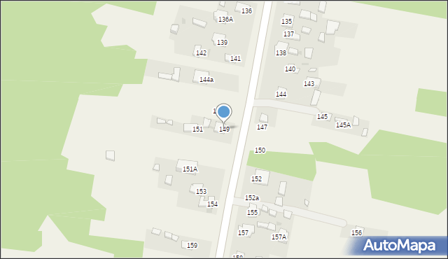Ostojów, Ostojów, 149, mapa Ostojów