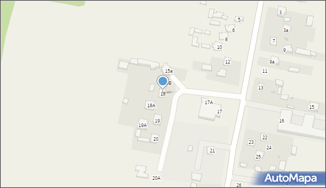 Ostojów, Ostojów, 18, mapa Ostojów