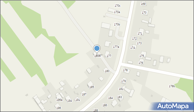 Ostojów, Ostojów, 180A, mapa Ostojów