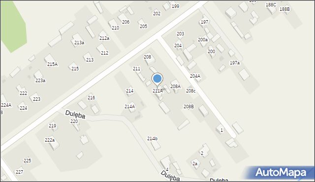 Ostojów, Ostojów, 211A, mapa Ostojów