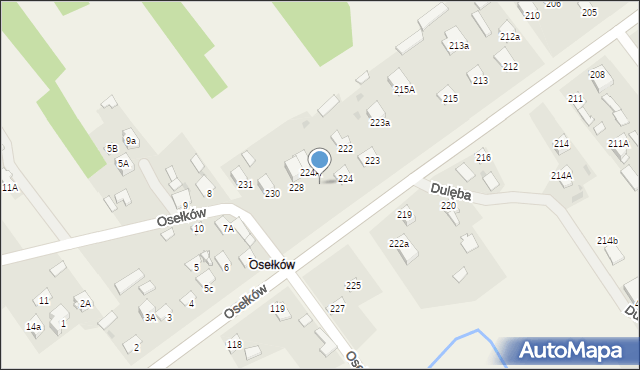 Ostojów, Ostojów, 226, mapa Ostojów