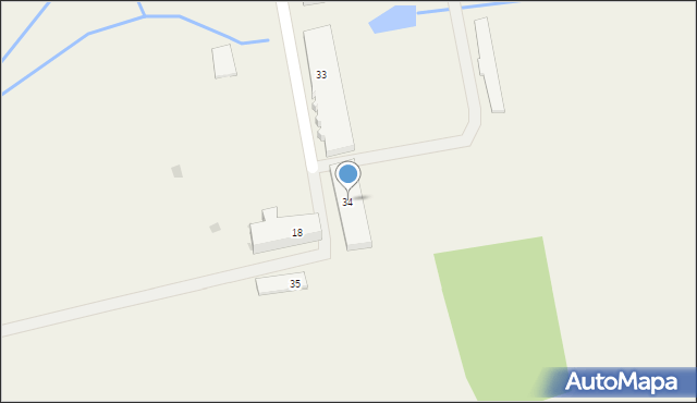 Ostre Bardo, Ostre Bardo, 34, mapa Ostre Bardo