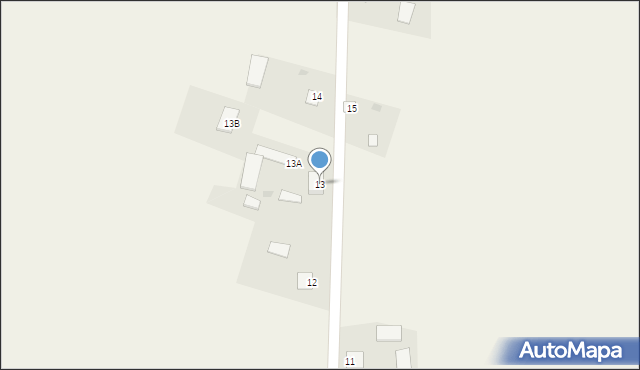 Ostromęczyn-Kolonia, Ostromęczyn-Kolonia, 13, mapa Ostromęczyn-Kolonia