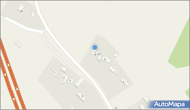 Ostromice, Ostromice, 3, mapa Ostromice