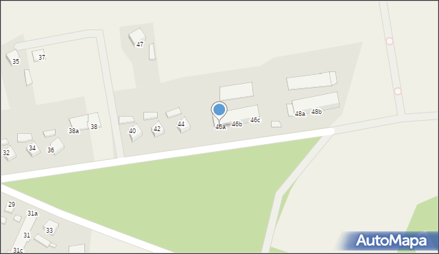 Ostromice, Ostromice, 46a, mapa Ostromice