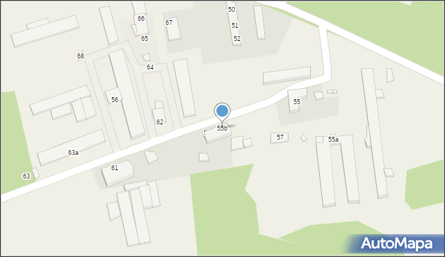 Ostromice, Ostromice, 55b, mapa Ostromice