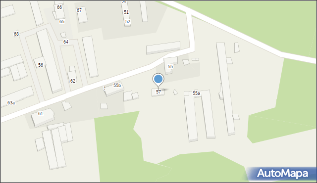 Ostromice, Ostromice, 57, mapa Ostromice