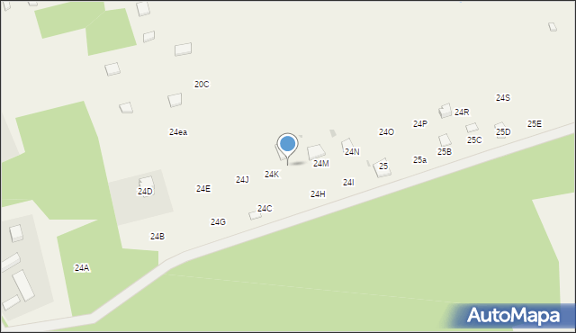 Ostroróg, Ostroróg, 24L, mapa Ostroróg