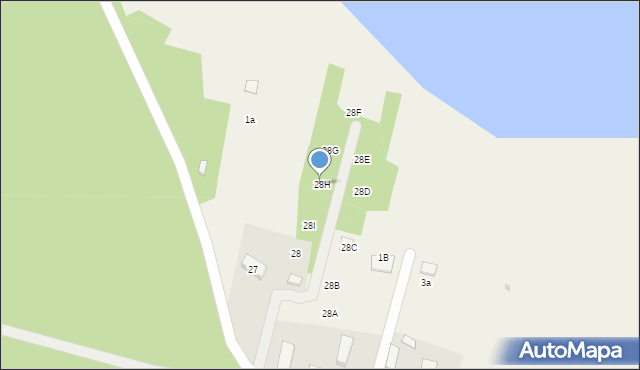 Ostroróg, Ostroróg, 28H, mapa Ostroróg