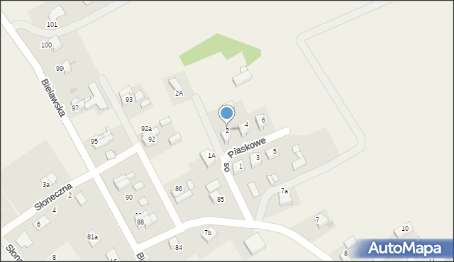 Ostroszowice, Osiedle Piaskowe, 2, mapa Ostroszowice