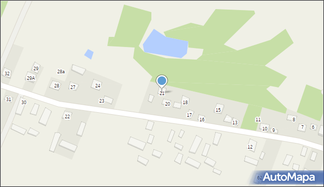 Ostrów, Ostrów, 21, mapa Ostrów