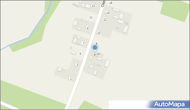 Ostrów, Ostrów, 6, mapa Ostrów