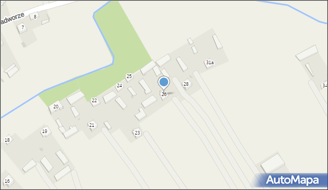 Ostrów, Ostrów, 26, mapa Ostrów