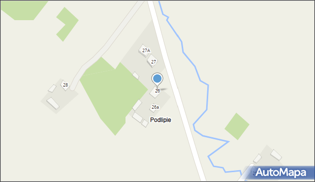 Ostrów, Ostrów, 26, mapa Ostrów