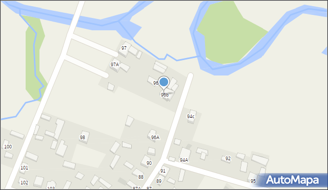 Ostrów, Ostrów, 96b, mapa Ostrów