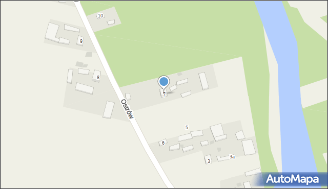 Ostrów, Ostrów, 7, mapa Ostrów