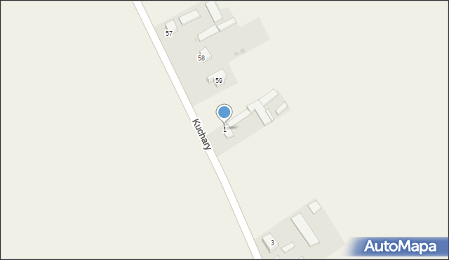 Ostrów, Ostrów, 1, mapa Ostrów