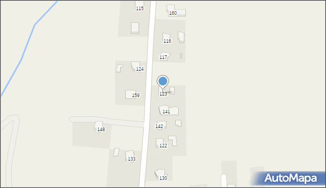 Ostrów, Ostrów, 123, mapa Ostrów