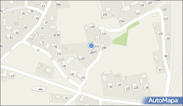 Ostrów, Ostrów, 140, mapa Ostrów