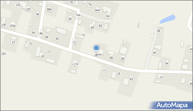 Ostrów, Ostrów, 60, mapa Ostrów