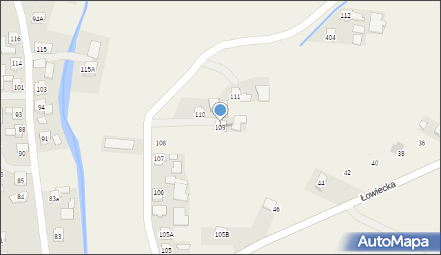 Ostrów, Ostrów, 109, mapa Ostrów