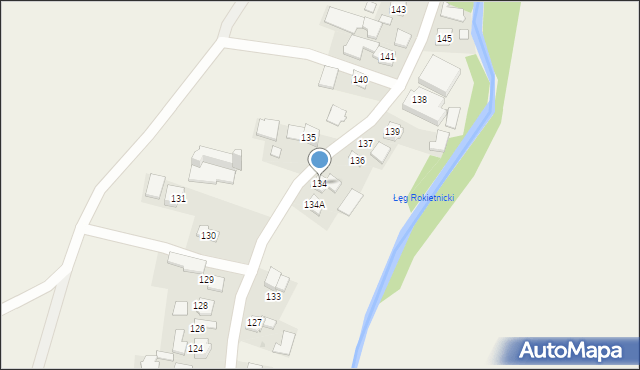 Ostrów, Ostrów, 134, mapa Ostrów