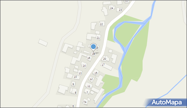 Ostrów, Ostrów, 18, mapa Ostrów