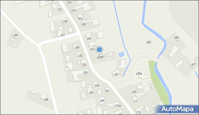 Ostrów, Ostrów, 193A, mapa Ostrów