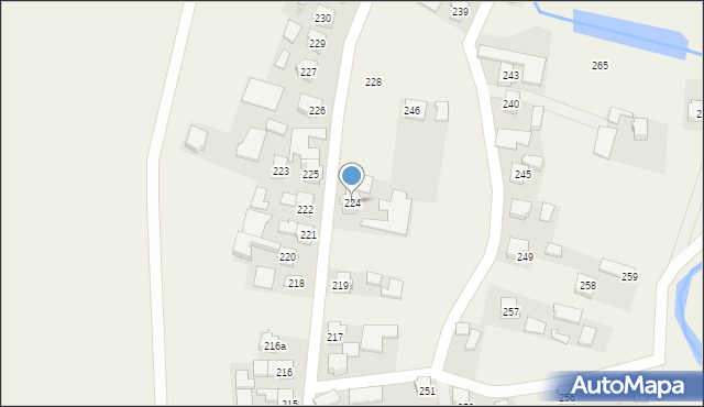 Ostrów, Ostrów, 224, mapa Ostrów