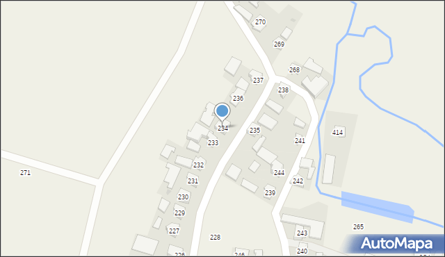 Ostrów, Ostrów, 234, mapa Ostrów