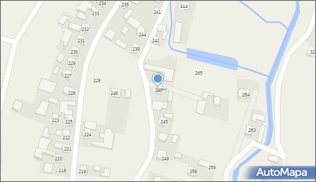 Ostrów, Ostrów, 240, mapa Ostrów