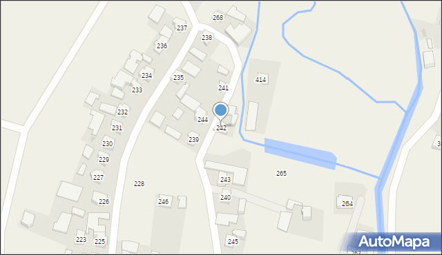 Ostrów, Ostrów, 242, mapa Ostrów