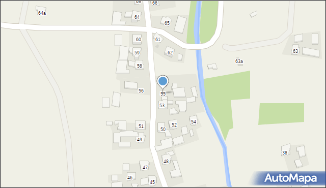 Ostrów, Ostrów, 55, mapa Ostrów