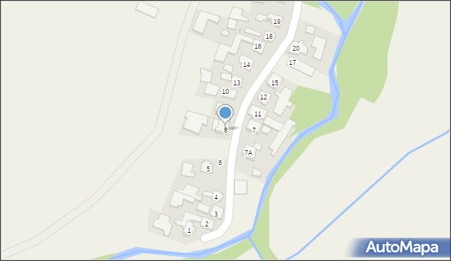 Ostrów, Ostrów, 8, mapa Ostrów