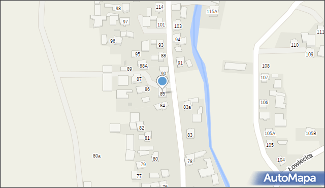 Ostrów, Ostrów, 85, mapa Ostrów