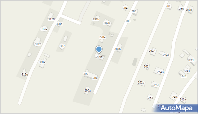 Ostrów, Ostrów, 289a, mapa Ostrów