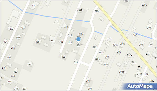 Ostrów, Ostrów, 320, mapa Ostrów