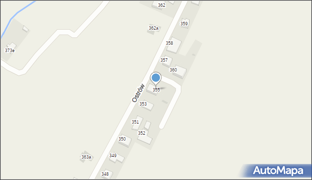 Ostrów, Ostrów, 355, mapa Ostrów