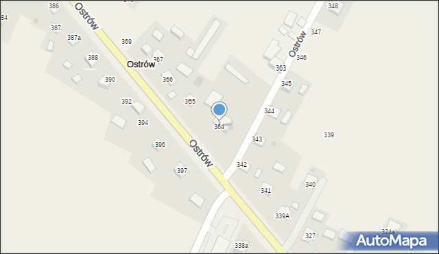 Ostrów, Ostrów, 364, mapa Ostrów