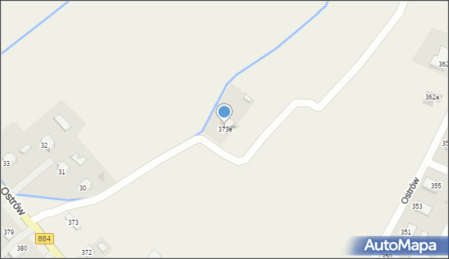 Ostrów, Ostrów, 373e, mapa Ostrów