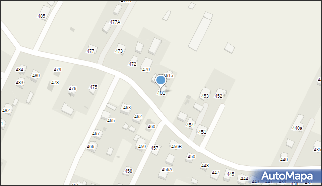Ostrów, Ostrów, 461, mapa Ostrów