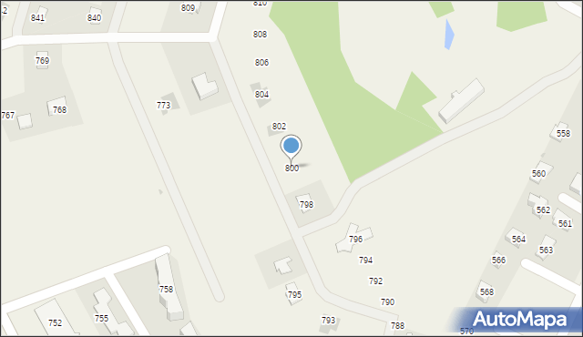Ostrów, Ostrów, 800, mapa Ostrów