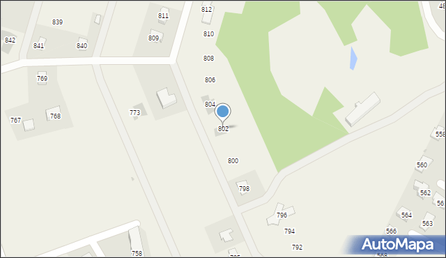Ostrów, Ostrów, 802, mapa Ostrów