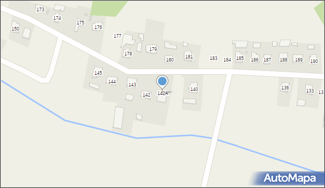 Ostrów, Ostrów, 142A, mapa Ostrów