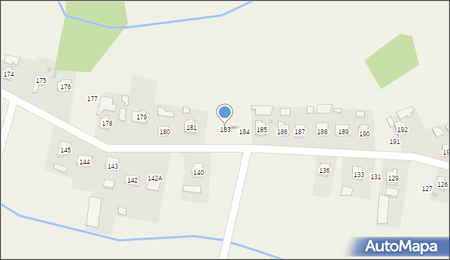 Ostrów, Ostrów, 183, mapa Ostrów