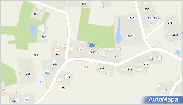 Ostrów, Ostrów, 294, mapa Ostrów