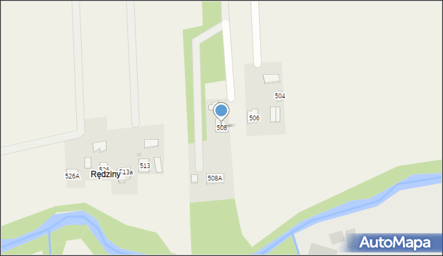 Ostrów, Ostrów, 508, mapa Ostrów